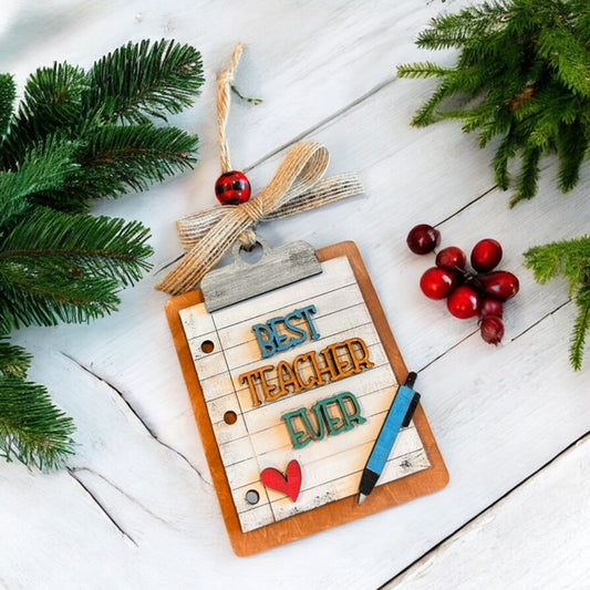 Occupations & Hobbies Ornaments – Career & Passion-Themed | Painted or DIY Kit.