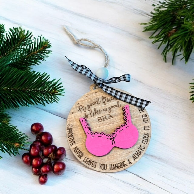 Festive & Fun Ornaments – Gift Card Holders, Disco & Satire Designs | Painted or DIY Kit.