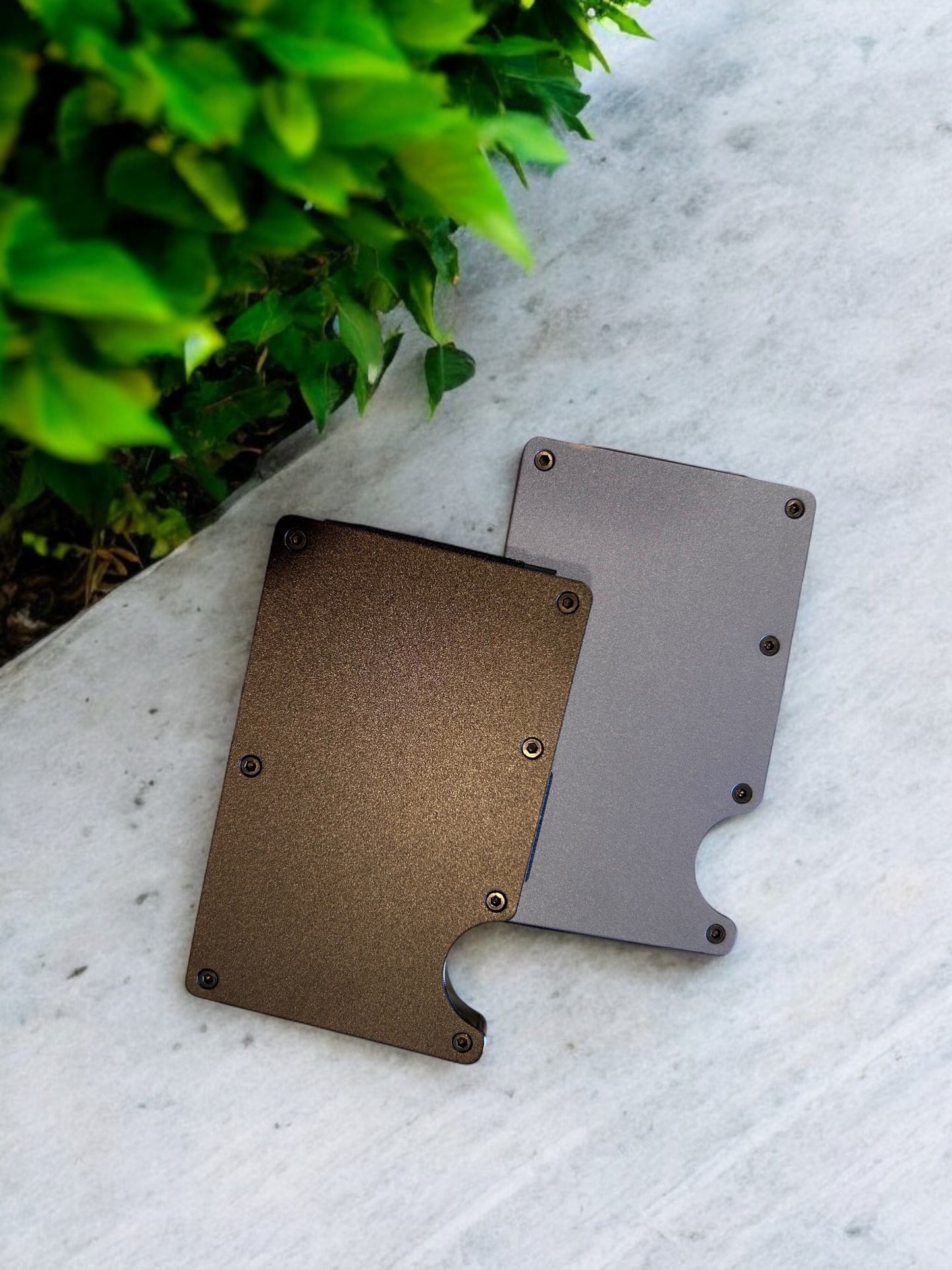 Customizable Slim Metal Wallet - Oh Elly Designs