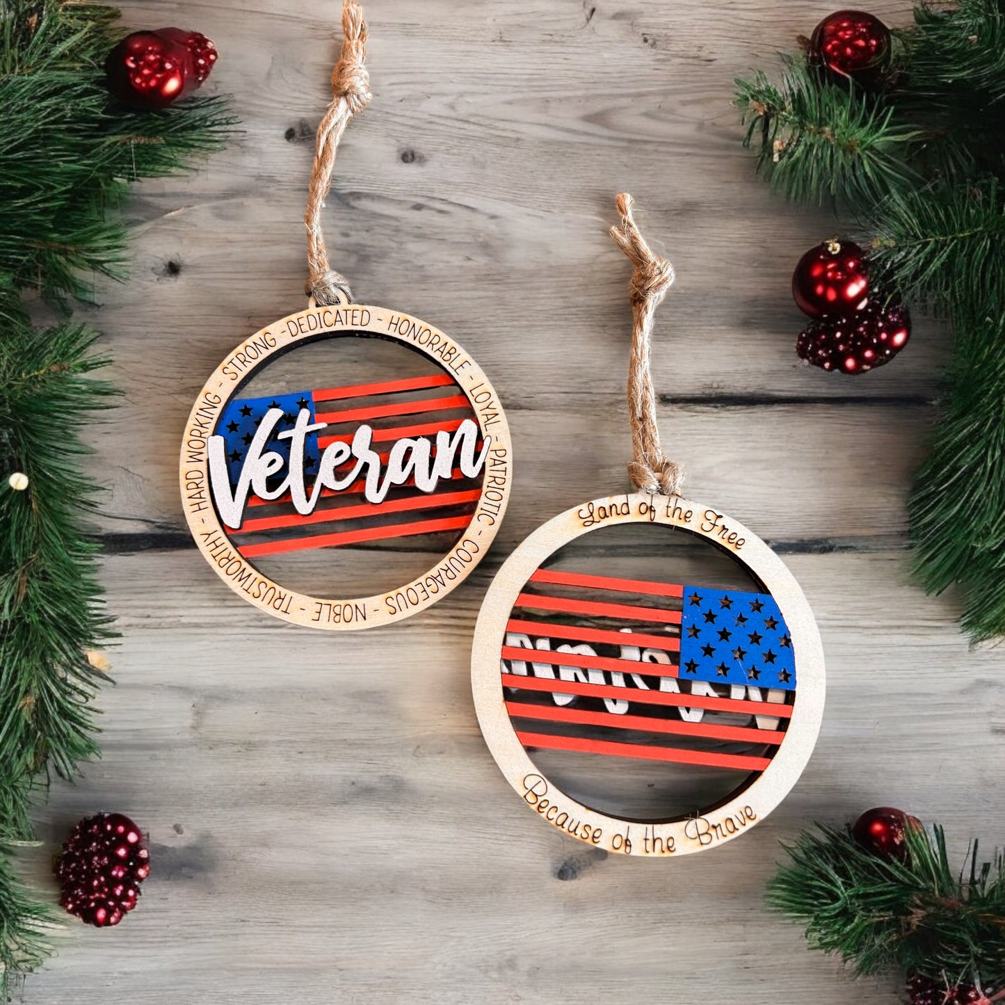 Occupations & Hobbies Ornaments – Career & Passion-Themed | Painted or DIY Kit.