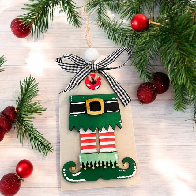 Countryside Charm Ornaments – Painted or DIY Kit | Farm, Wood Tag, and Vintage Truck Designs - Oh Elly Designs