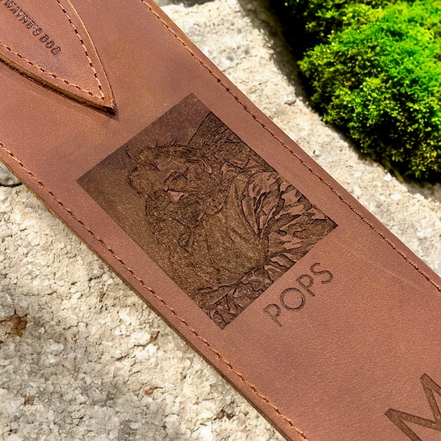 Custom Order of a Gun Sleeve with Engraved portrait for Morgan