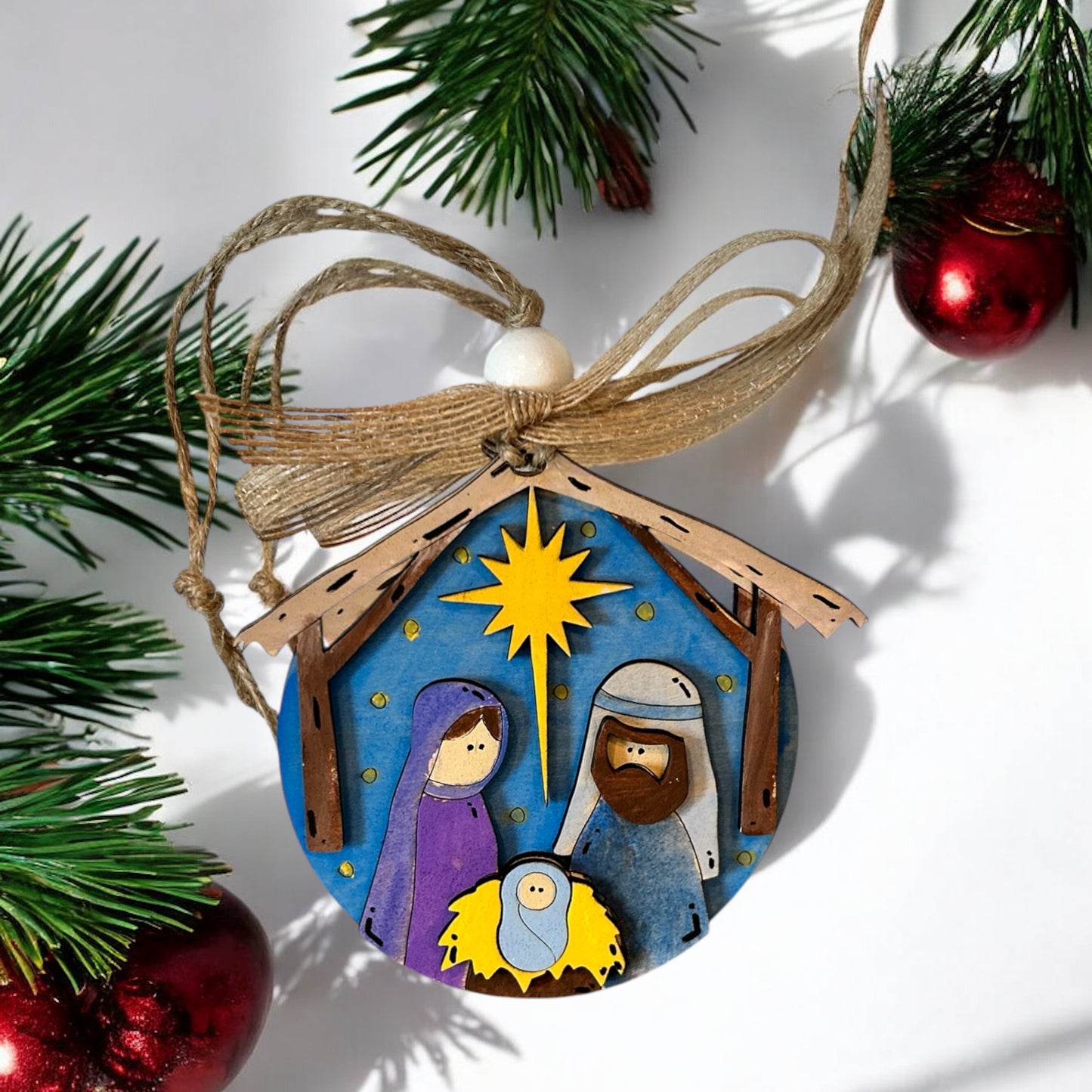 Sentimental Keepsake Ornaments – Firsts, Remembrance, & Religious | Painted or DIY Kit