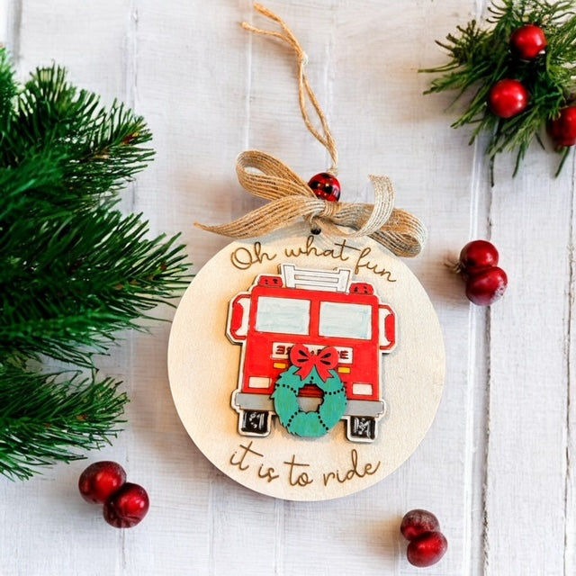 Occupations & Hobbies Ornaments – Career & Passion-Themed | Painted or DIY Kit.