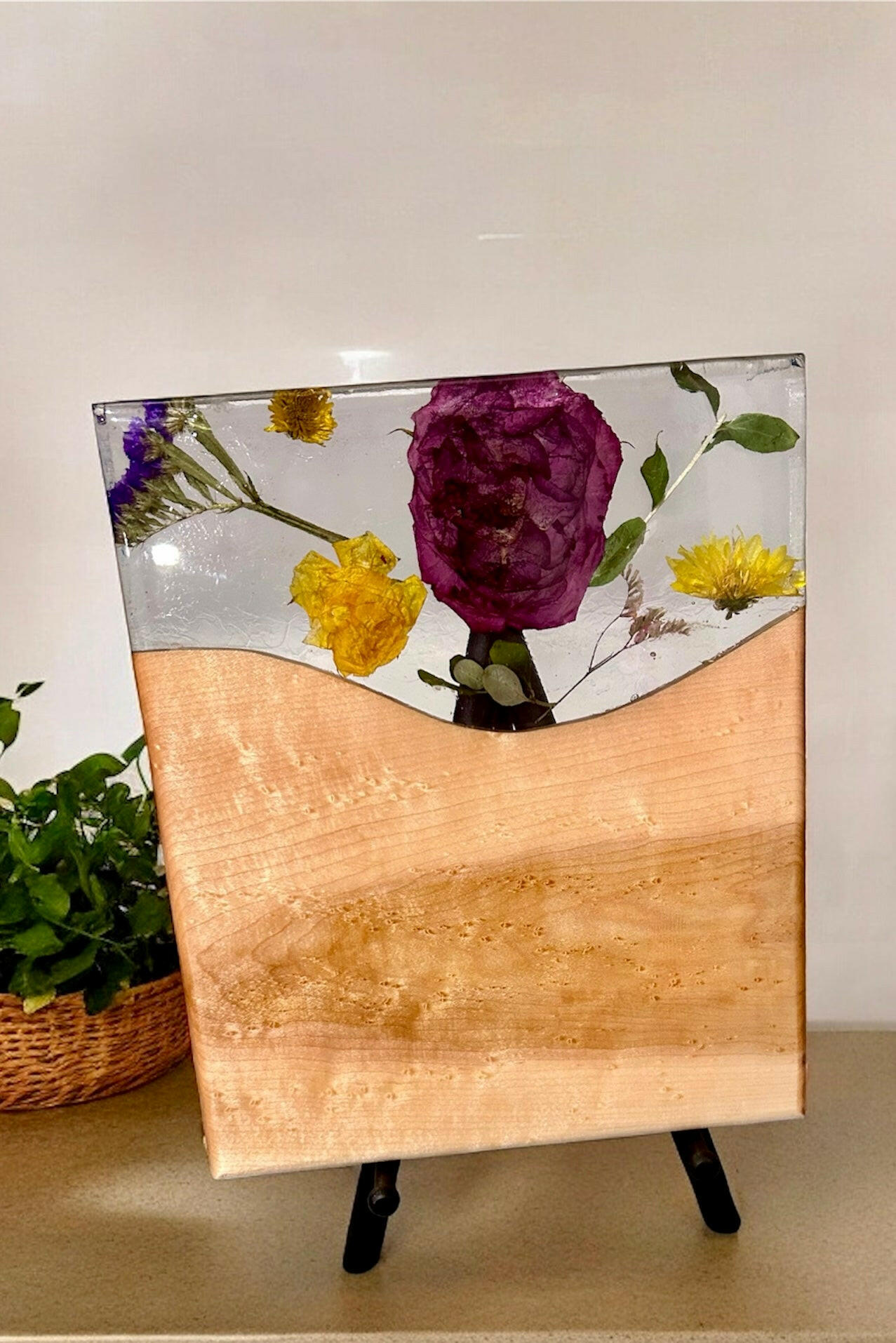 Flower Charcuterie Board.