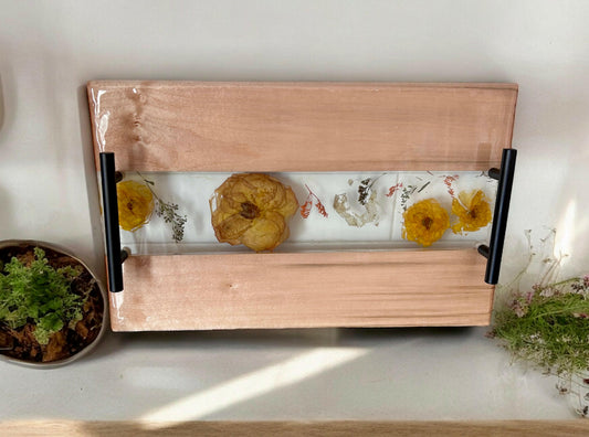 Flower Charcuterie Board.