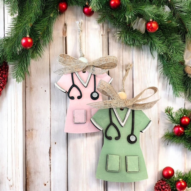 Occupations & Hobbies Ornaments – Career & Passion-Themed | Painted or DIY Kit.