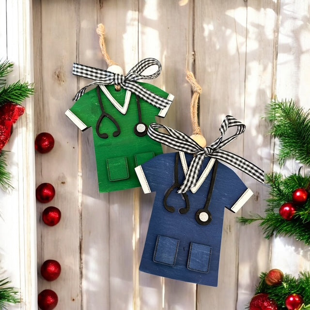 Occupations & Hobbies Ornaments – Career & Passion-Themed | Painted or DIY Kit.