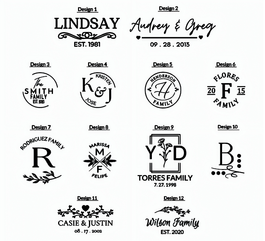Custom Engraved Wood Coasters - Oh Elly Designs