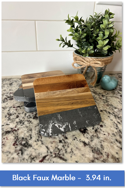 Custom Engraved Wood Coasters - Set of 4 - Oh Elly Designs