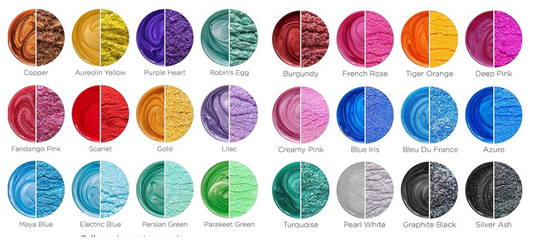 River Epoxy Cutting Board Color Choices