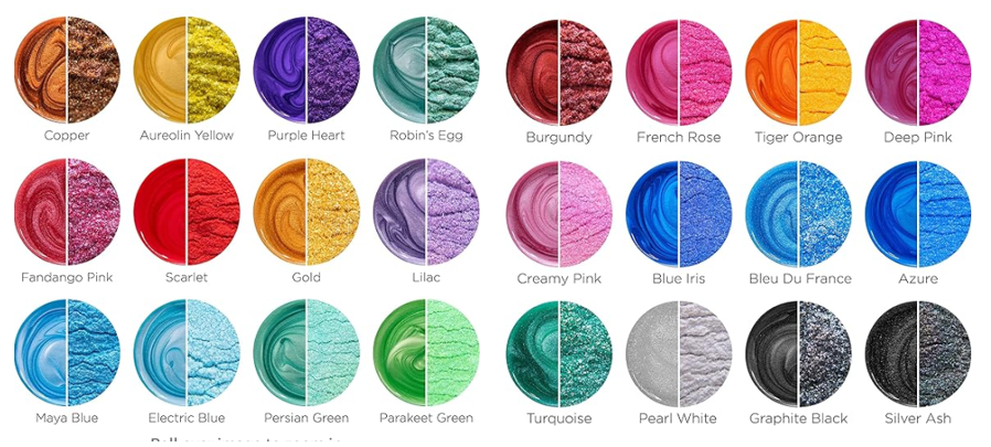 epoxy river tray color choices