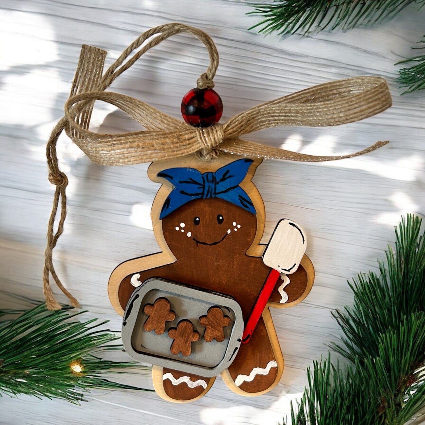 Holiday Classic Ornaments – Painted or DIY Kit | Gingerbread Men, Snowman & Santa Designs