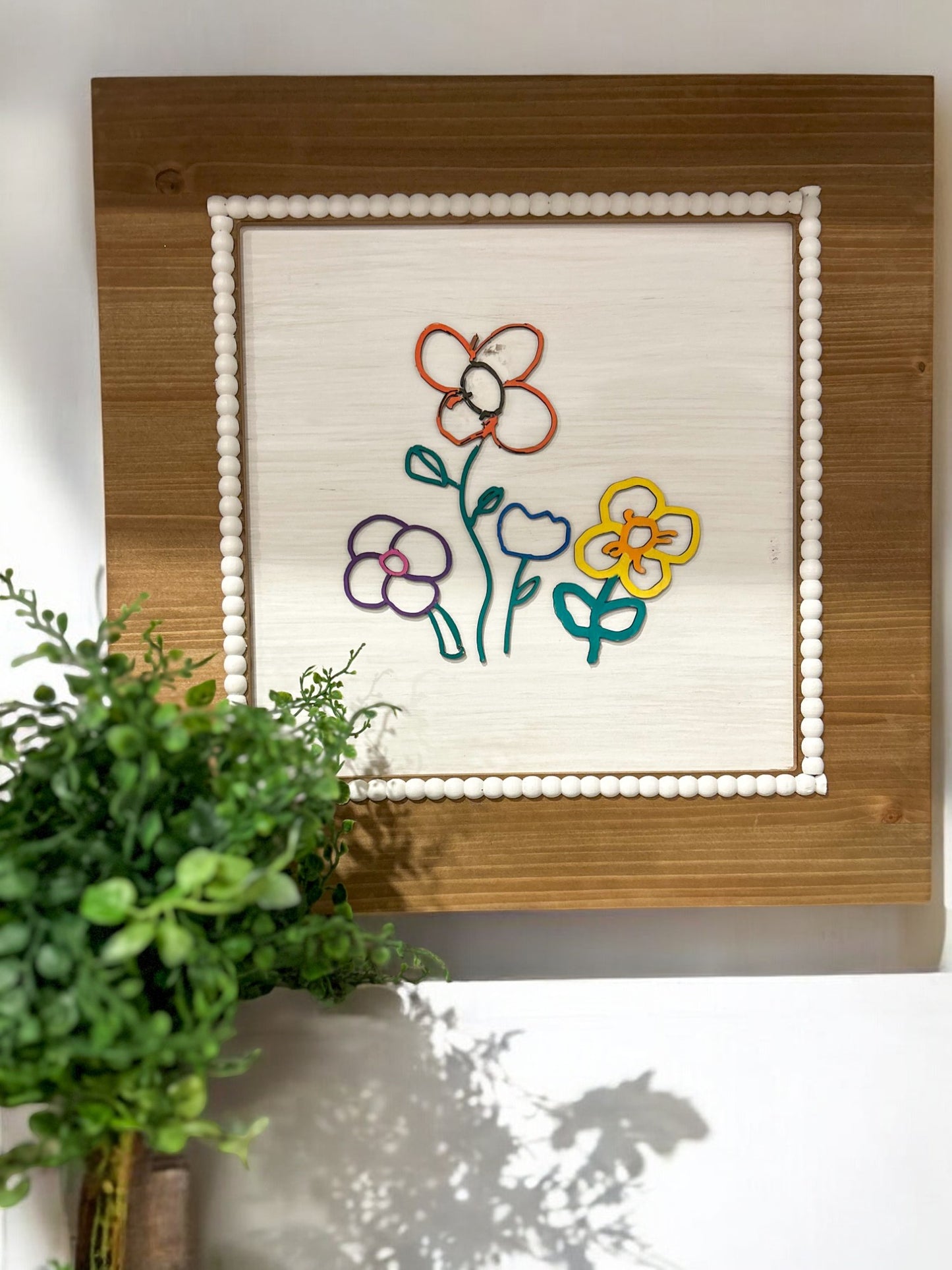 Handwritten Flower Sign - Oh Elly Designs