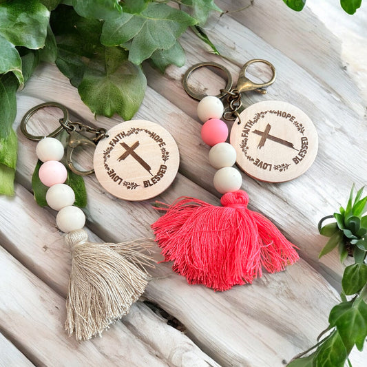 Boho Silicone Keychains