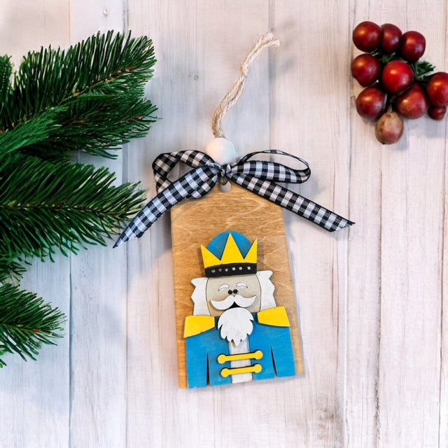 Countryside Charm Ornaments – Painted or DIY Kit | Farm, Wood Tag, and Vintage Truck Designs.
