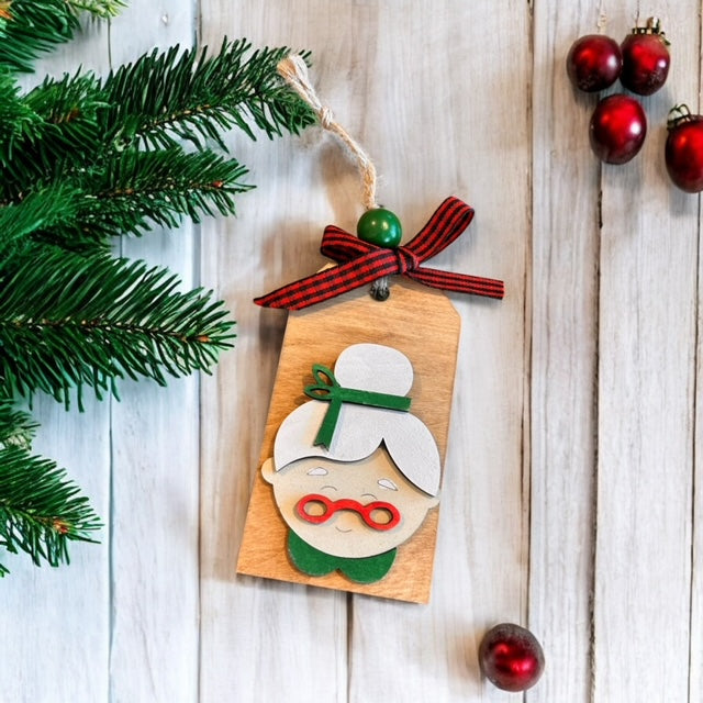 Countryside Charm Ornaments – Painted or DIY Kit | Farm, Wood Tag, and Vintage Truck Designs.